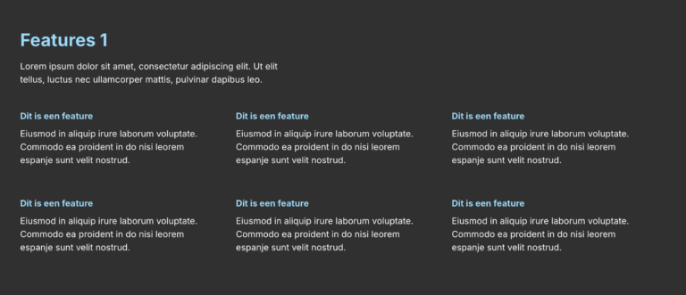 Features grid component 1